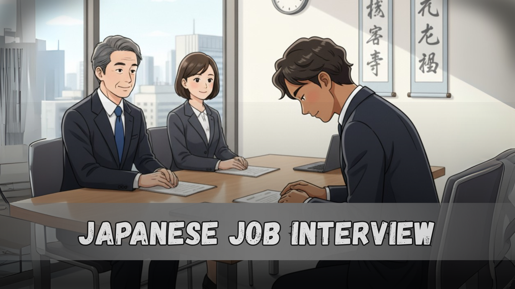 Japanese Job Interview: Your Ultimate Guide to Etiquette & Success - Cover Image